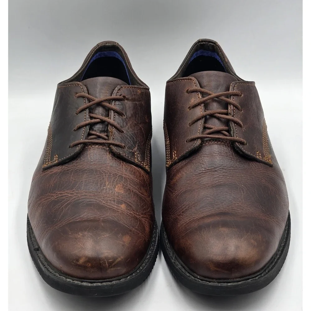 Timberland Earthkeepers 5545A Men's Size 10 Brown Leather Oxford Shoes